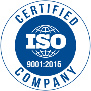 ISO 9001:2015 certified company
